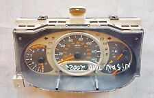 2002 Nissan Almera Tino Speedometer Combo Instrument BU001 0605345 Instrument Cluster