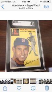 1954 Topps Ted Williams Number 1