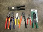 Miscellaneous Lot Of Southwire, Knipex, Thomas & Betts & Clark Electrical Pliers