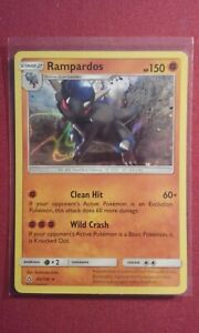 Pokémon TCG Rampardos Sun & Moon: Ultra Prism 065/156 Holo Rare