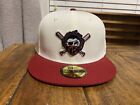Pittsburgh Pirates white Deep Red New Era Fitted 7 3/8 Pink UV Masked Pirate