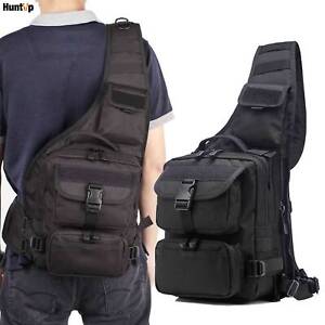 Tactical Military Molle Sling Bag Large Crossbody Chest Pack Shoulder Backpack