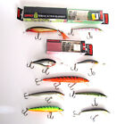 New ListingLot of 9 Rapala Lures from the 1990s.
