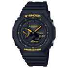 Casio G-Shock GAB2100CY-1A Solar Powered Smart Phone Link Black and Yellow Watch
