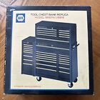 Napa Autoparts, 1/8 scale diecast model toolbox, replica tool chest coin bank.