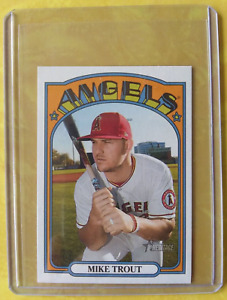 2021 Topps Heritage #169 - Mike Trout - Angels - MINI #044/100