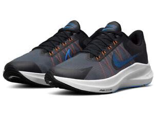 Men Nike Air Zoom Winflo 8 Shoes Sneakers Dark Smoke Grey/Black-Coast CW3419-007