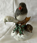 Lenox Garden Birds 2000 Christmas Snowbird Figurine Fine Porcelain 5 Inch