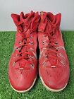 Nike Hyperdunk 2014 Mens Size US 17 Red High Top Basketball Shoes 653483-607