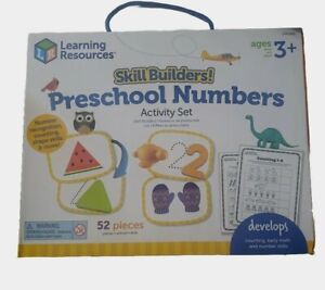 Learning Resources Skill Builders! Preschool Numbers Activity Set - NEW in Box