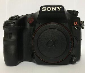 Sony Alpha A77 SLT-A77V 24.3MP Digital SLT Camera - Body Only