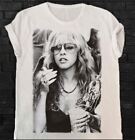 Stevie Nicks Smoking Vintage T-Shirt, Gift Shirt