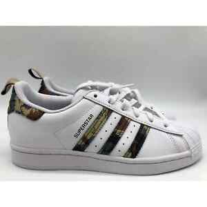 Adidas Originals Superstar Cloud White Camo Shoes Men’s GV9698 Size 6 NWT🛒