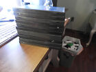 Set of 10 Black 1 DISC DVD Replacement Cases. Empty/standard sized.