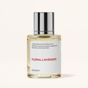 Floral Lavender  Dossier Eau De Parfum. Size: 50ml / 1.7oz. Perfume Fragrance