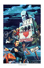 Dave Mann Ed Roth Studios Print Poster Motorcycle Psychedelic Love Temple