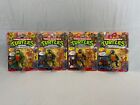 1991 TMNT Playmates Storage Shell Complete Set SEALED  **UNPUNCHED** *No Tag*