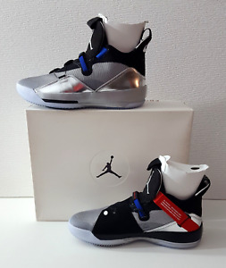 NIB ''Air Jordan 33'' ALLSTAR Men's Shoes Metallic Silver/Black Size 11