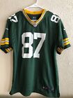 Nike Jordy Nelson #87 NFL Football Green Bay Packers Jersey Youth Size XL EUC