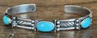 Vintage Navajo Silver/Turquoise Cuff