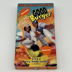 Nickelodeon ~ Good Burger  VHS, 1998 ~ Rare Orange Tape, Kenan & Kel