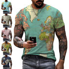 Men T Shirts Crew Neck Summer Tops Mens Casual Short Sleeve Daily Wear Pullover
