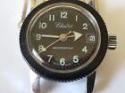 VINTAGE CHALET DIVING WATCH  WIND UP Mechanical Movement For Parts or Repair