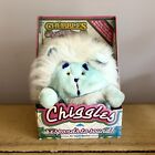Vintage Plush Toy Chubbles Giggly Friend Chiggles Plush Blue 1985 Boxed Working