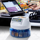 New ListingCoin Counter Counter Digital Automatic Electronic Coin Sorter Machine 110V
