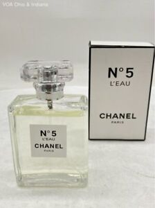 New In Box Chanel Paris N°5 L'eau Vaporisateur Eau De Toilette Spray 3.4 Fl. Oz.
