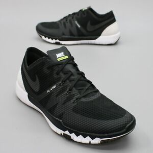 Nike Mens 10 Free Trainer 3.0 V3 Flywire Black Running Shoes Sneakers 705270-001