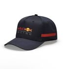 Red Bull Racing F1 Classic Navy Red Stripe Snapback Official Hat Cap NWT