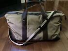 Coach Bag Men’s Duffle - Leather Handle Nylon Travel Bag