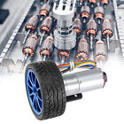 DIY Encoder Gear Motor With Bracket 65mm Wheel Kit For Car Robot DC12V(500RPM)