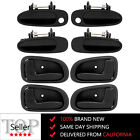 8Pcs Outside Inside Front Rear Left Right for 93-97 Toyota Corolla Door Handles (For: 1997 Toyota Corolla)