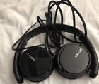 Sony MDR-ZX110 Stereo Monitor Over-Head Headphones Black MDRZX110 USED