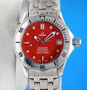 Mens Omega Seamaster Professional Chronometer watch - Red Dial - 36MM - 2552.61