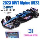 Bburago 1:43 2023 BWT Alpine A523 F1 Team #31 Esteban Ocon Diecast Model Car Toy