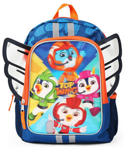 New Top Wing 3D Backpack for Boys - 12 inch - School Bag for Elementary Boys