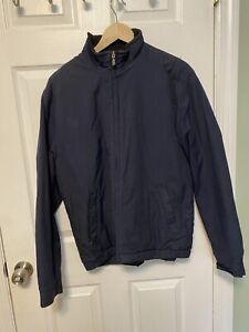 Eddie Bauer Vintage Men’s Shell Jacket Navy Blue Size Small
