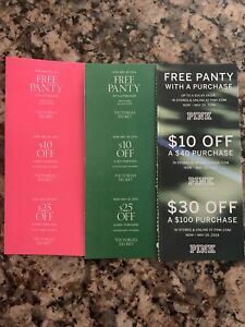 Victoria’s Secret Coupon Lot of 12 Expires May 26