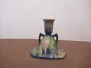 ROSEVILLE WISTERIA SINGLE CANDLE HOLDER 1091-4 REAL GOOD!!!NR
