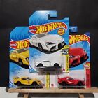 Hot Wheels LOT OF 3  ‘20 Toyota GR Supra White, Red & Yellow