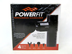 Powerfit Targeted Percussion Therapy 4-Speed 4-Tip Massager BK3446Q - SEALED