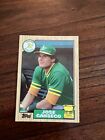 1987 Topps Tiffany #620 Jose Canseco