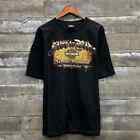Vintage Harley Davidson “Live to Ride” Graphic T-Shirt Black Cotton Men Size 2XL