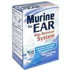 Murine Ear Wax Removal Aid System Safe Fast-Acting Formula 0.5 Fl Oz Pack of 2
