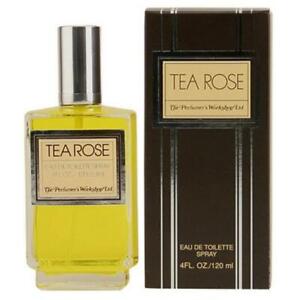 Tea Rose by Perfumer's Workshop 4.0 / 4 oz EDT For Women New In Box