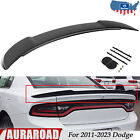 Fits 2011-23 Dodge Charger SRT Rear Trunk Spoiler Wing Hellcat Style Matte Black (For: Dodge Charger)