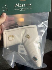 Masters Seamus Golf Blade Putter Cover With Embroidered Concessions Icons